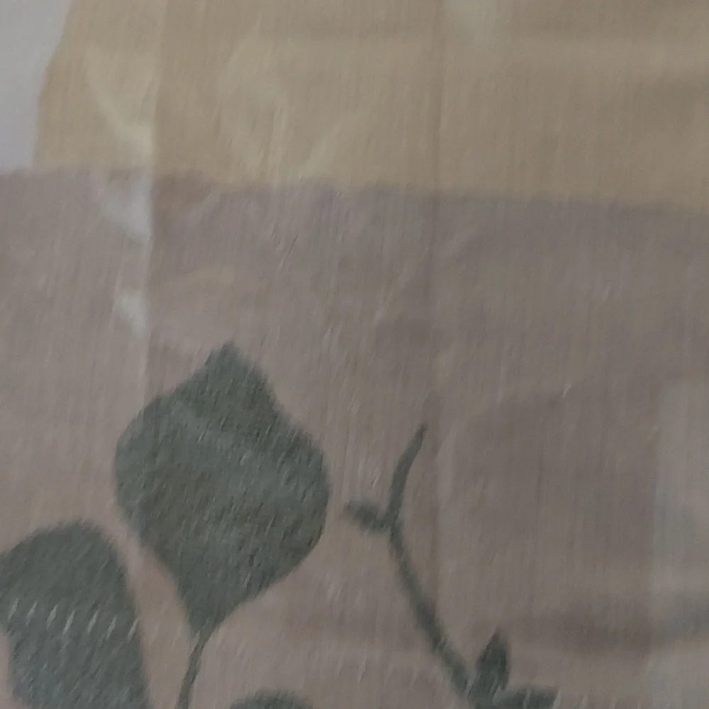 Vintage Martex patchwork Valance Curtain